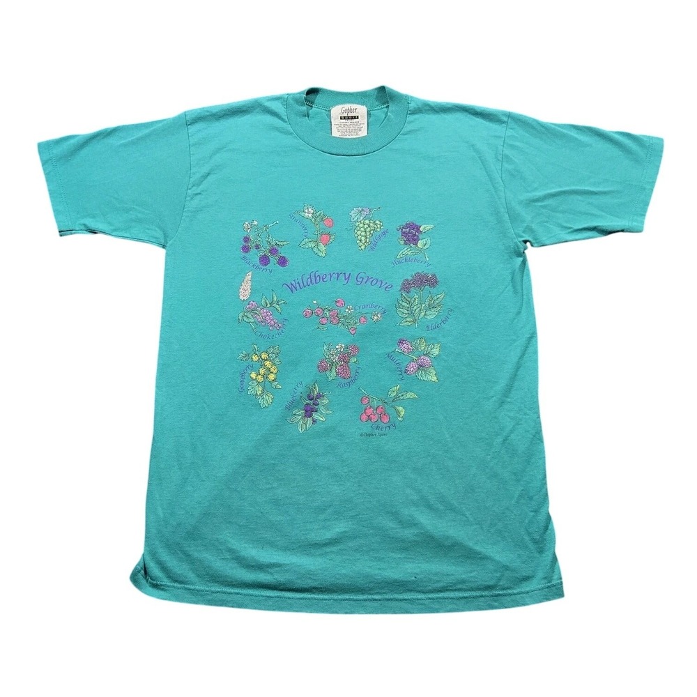 Vintage‎ 90s Gopher Sport Womens Large Wildberry Grove Tshirt